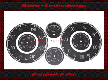 Set Aufkleber für Mercedes Benz 190 SL W121 B II