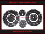 Set Aufkleber für Mercedes Benz 190 SL W121 B II