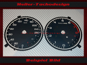 Tachoscheibe Audi A3 8V Benzin Mph zu Kmh
