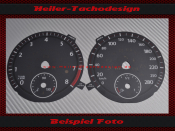 Speedometer Disc for VW Golf 6 GTI 2013 to 2015 Mph to Kmh