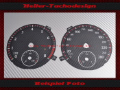 Speedometer Disc for VW Golf 6 GTI 2013 to 2015 Mph to Kmh