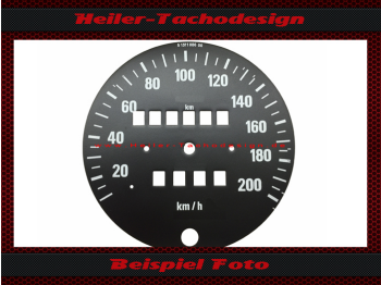 Tachoscheibe für BMW R90 GS-PD