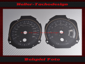 Tachoscheibe Ford Mustang GT 2015 Mph zu Kmh