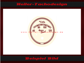 Temperaturanzeige für Traktormeter Bukh