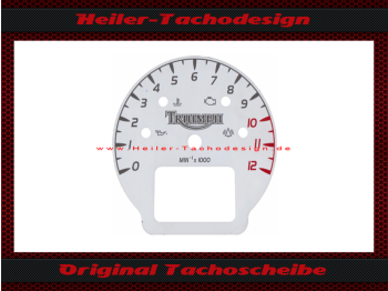 Tachoscheibe für Triumph Speed Tribel