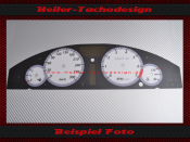 Speedometer Disc for Chrysler 300C SRT 8 Typ LX Mph to Kmh