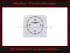 Uhr Zifferblatt für Chrysler 300C SRT8 LX
