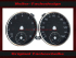 Speedometer Disc for VW Tiguan 2006 to 2011 Symbol 2 160 Mph to 260 Kmh