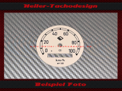 Speedometer Disc for MZ RT 125 IWL Berlin Wiesel IFA 0 to...
