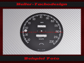 Speedometer Disc for Jaguar XK 150 Ø 110,0 mm 1...