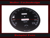 Speedometer Disc for Jaguar XK 150 Ø 110,0 mm 1...
