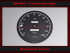 Speedometer Disc for Jaguar XK 150 Ø 110,0 mm 1 Loch Mph to Kmh