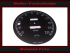 Speedometer Disc for Jaguar XK 150 Ø 110,0 mm 1 Loch Mph to Kmh