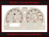 Tachoscheibe für Lotus Rover Elise Sport 135 2003 150 Mph zu 240 Kmh