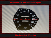 Speedometer Disc for Mercedes W107 R107 SL mechanical...