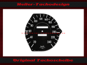 Tachoscheibe für Mercedes W107 R107 SL mechanischer...