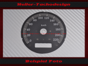 Speedometer Disc for Harley Davidson Softail Breakout FXFB 2013 Ø80