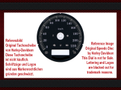 Speedometer Disc for Harley Davidson Softail Breakout FXFB 2013 Ø80