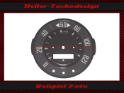 Speedometer Disc for VW T1 Bus 80 Mph to 120 Kmh