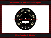 Speedometer Disc for VW T1 Bus Original Kmh