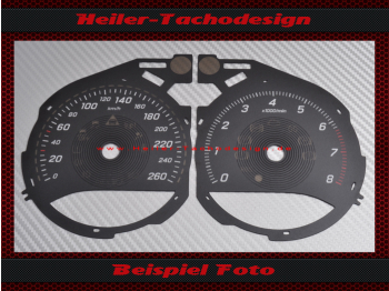 Speedometer Disc for Mercedes W205 W447 GLC GLC300 C 253 X 253 Petrol Mph to Kmh