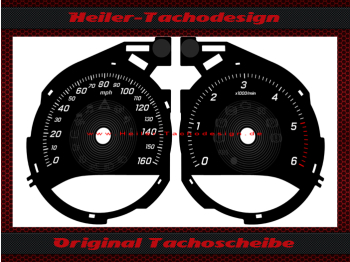 Speedometer Discs for the Conversion of US Models Mercedes