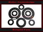 Set Tacho Aufkleber Chevrolet Corvette C2 1963 bis 1964...