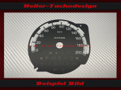 Speedometer Disc for Dodge Nitro 2007 120 Mph to 200 Kmh
