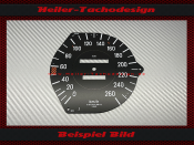 Speedometer Disc for Mercedes W107 R107 350 SL mechanical...