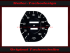 Speedometer Disc for Mercedes W107 R107 350 SL mechanical Speedometer 160 Mph to 260 Kmh