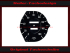 Speedometer Disc for Mercedes W107 R107 350 SL mechanical Speedometer Mph to Kmh