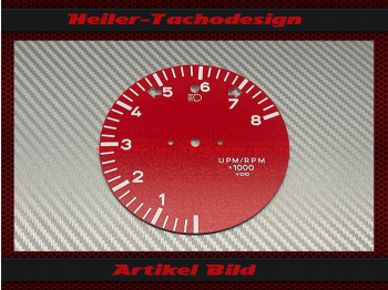 Tachometer Disc for Porsche 911 to 8000 RPM 6 Clock Position