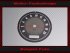 Tachoscheibe für Harley Davidson Softail Heritage 2007 bis 2016 FLSTC Ø100 Mph zu Kmh