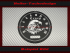 Tachoscheibe für Harley Davidson Softail Heritage 2007 bis 2016 FLSTC Ø100 Mph zu Kmh