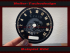 Tachoscheibe für Harley Davidson Softail Heritage 2007 bis 2016 FLSTC Ø100 Mph zu Kmh