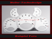 Speedometer Discs for Porsche 911 997 Carrera Switch 330 Kmh