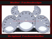 Speedometer Discs for Porsche 911 997 Carrera Switch 330 Kmh