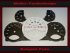 Speedometer Discs for Porsche 911 997 Carrera Switch 330 Kmh