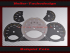 Speedometer Discs for Porsche 911 997 Carrera Switch 330 Kmh