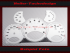 Speedometer Discs for Porsche 911 997 Carrera Switch 330 Kmh