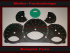 Speedometer Discs for Porsche 911 997 Carrera Tiptronic 330 Kmh