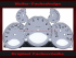 Speedometer Discs for Porsche 911 997 Carrera Tiptronic 330 Kmh