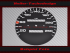 Speedometer Disc for Porsche 944 S2 1989 260 Kmh