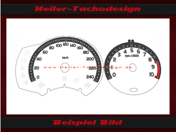 Tachoscheibe für BMW F800GT Modell 2014