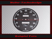 Tachoscheibe MG MGA 1600 1959 MGA 1622 MGA 1600MK2 1961...