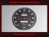 Speedometer Disc for MG MGA 1600 MK2 1622 1961 Jaeger Ø 92 mm 120 Mph to 200 Kmh