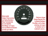 Speedometer Disc for Harley Davidson Fat Boy 1997 Ø100 Mph to Kmh