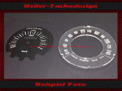 Speedometer Disc Motoguzzi V7 Ambassador Mph to Kmh