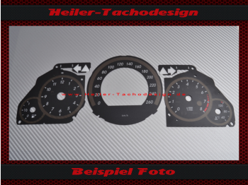 Speedometer Discs for Mercedes W212 W207 E Class Petrol befor Facelift 160 Mph to 260 Kmh