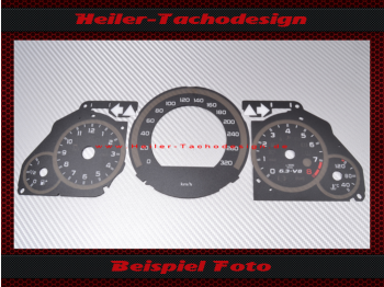 Speedometer Discs for Mercedes W212 E63 AMG E Class befor Facelift 200 Mph to 320 Kmh
